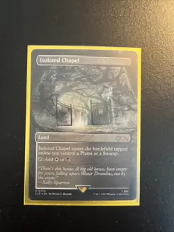 MTG Secret Lair: Weeping Angels Isolated Chapel Near Mint Condition - Image 1