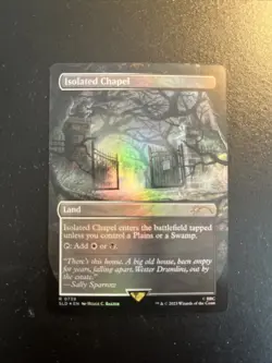 MTG Secret Lair: Weeping Angels Isolated Chapel Near Mint Condition - Image 2