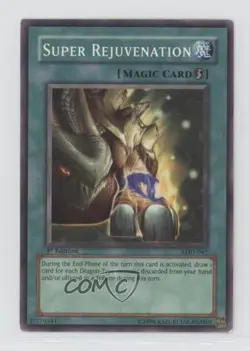 Super Rejuvenation Unlimited YuGiOh Legacy of Darkness #LOD-047 2003 0d94 - Image 1