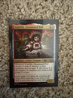 Arabella, Abandoned Doll MTG Custom Commander Deck with Sleeves / Deck Box - Image 2