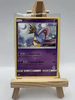 Pokemon TCG 87/236 Cresselia Regular Uncommon Mewtwo Stamp Pack Fresh Battle Acc - Image 1