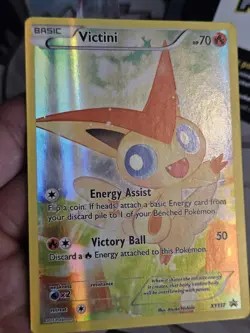Victini Full Art Holo Black Star Promo XY XY117 Pokemon LP - Image 4