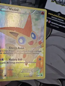 Victini Full Art Holo Black Star Promo XY XY117 Pokemon LP - Image 5
