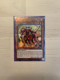 Yugioh Nemeses Flag Quarter Century Secret Rare RA03-EN024 1st Edition NM - Image 1