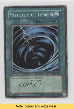 Mystical Space Typhoon Unlimited YuGiOh Starter Deck Yugi Evolution READ 00gy - Image 1