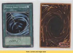 Mystical Space Typhoon Unlimited YuGiOh Starter Deck Yugi Evolution READ 00gy - Image 3