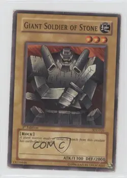 Giant Soldier of Stone Unlimited YuGiOh Starter Deck Yugi Evolution #SYE-010 nh3 - Image 1