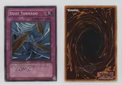 Dust Tornado Unlimited YuGiOh Starter Deck Kaiba Evolution #SKE-045 2004 0ez5 - Image 3
