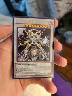 Yugioh Chaos Angel MP24-EN086 1st Prismatic Secret Rare - Image 1