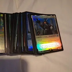 150 Card Magic the Gathering Lot, all foils fin eoe - Image 2