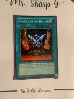 BLACK LUSTER RITUAL - SYE-025 ENGLISH Yu-Gi-Oh! CARD GAME HOLO SUPER RARE KONAMI - Image 3