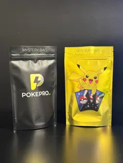Pokemon Mystery PSA/TAG Graded Card Slab Bag & 2 x Sealed Packs - Image 1