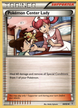 Pokemon Center Lady - Generations Set 20th Anniversary - Pokemon Card - 68/83 - Image 1