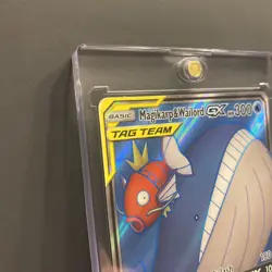 Magikarp & Wailord GX Full Art Holo Card 160/181 2019 VG Team Up Edition - Image 2