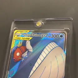 Magikarp & Wailord GX Full Art Holo Card 160/181 2019 VG Team Up Edition - Image 3
