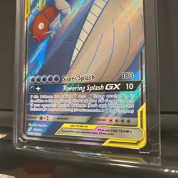 Magikarp & Wailord GX Full Art Holo Card 160/181 2019 VG Team Up Edition - Image 4