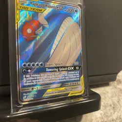 Magikarp & Wailord GX Full Art Holo Card 160/181 2019 VG Team Up Edition - Image 5