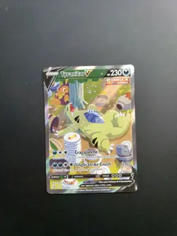 Pokemon Tyranitar v Alternate Full Art Holo Card 155/163 Battle Styles NM/M - Image 1