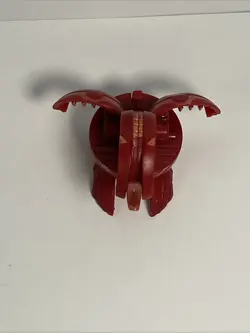 Bakugan Dragonoid B1 520G Red Pyrus Battle Brawlers W/Card RARE - Image 3