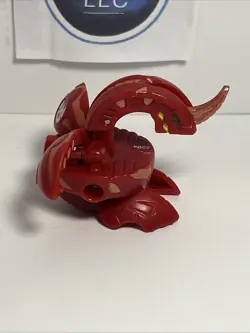 Bakugan Dragonoid B1 520G Red Pyrus Battle Brawlers W/Card RARE - Image 4