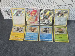 Shining Fates Shiny Vault Pokemon Card Bundle Appletun Falinks V SV115 Dracozolt - Image 1