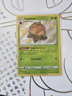 Shining Fates Shiny Vault Pokemon Card Bundle Appletun Falinks V SV115 Dracozolt - Image 2