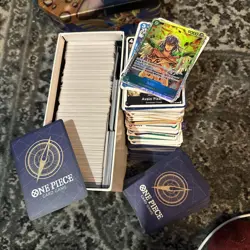 One Piece 1,000 Cards Bulk Lot TCG Card Game Mixed Cards Common Uncommon - Image 1