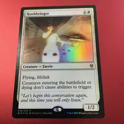 Hushbringer FOIL Throne of Eldraine NM White Rare MAGIC GATHERING CARD MTG - Image 2