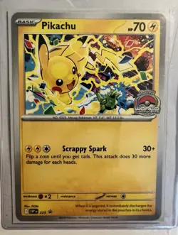 Pokemon Pikachu World Championships 2025 Card - Image 1