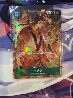 Izo (Alt Art) OP01-033 UC ONE PIECE Card The Best PRB-01Japanese - Image 1
