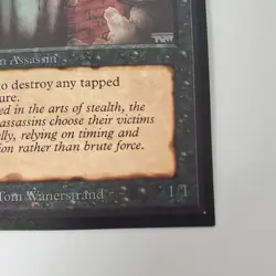 Royal Assassin Summon Assassin 1/1 MTG Card Square Corners Collectors Edition NM - Image 3