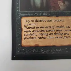 Royal Assassin Summon Assassin 1/1 MTG Card Square Corners Collectors Edition NM - Image 4