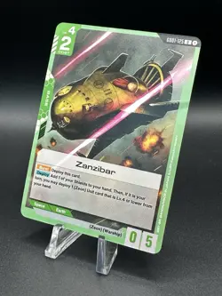 Zanzibar (GD01-125) (NM) - Gundam Card Game - Newtype Rising (ENG) - Image 3