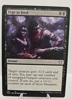 Urge to Feed MTG Commander: Innistrad: Crimson Vow Regular - Image 1
