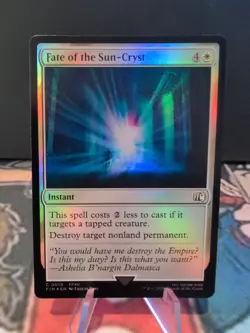 Fate of the Sun-Cryst (FOIL) #19 MTG Final Fantasy FIN EN NM Magic FF12 FFXII - Image 1