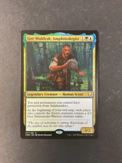 Gor Muldrak, Amphinologist - Commander Legends - Magic the Gathering - MTG - Image 1
