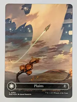 [Foil] Borderless Lands (Full Set 0262-0266) (Lot Of 5) MTG Edge Of Eternities - Image 2