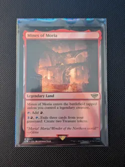 Mines of Moria Universes Beyond: LOTR: Tales of Middle-Earth Regular MTG NM FOIL - Image 1