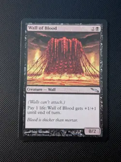 Wall of Blood Mirrodin Regular MTG NM - Image 1