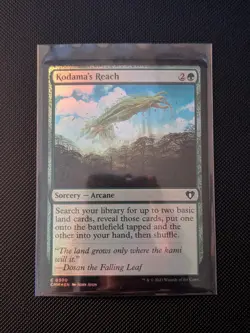 Kodama's Reach Commander Masters Foil MTG NM - Image 1