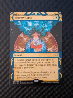 Memory Lapse Strixhaven: Mystical Archives Regular MTG NM - Image 1