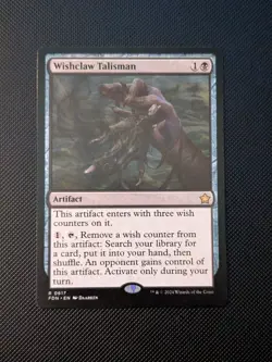 Wishclaw Talisman Foundations Regular MTG NM - Image 1