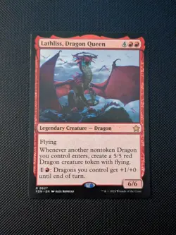 Lathliss, Dragon Queen Foundations Regular MTG NM - Image 1