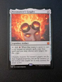 Pyromancer's Goggles Foundations Regular MTG NM - Image 1