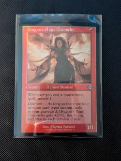 Dragon's Rage Channeler Retro Frame Modern Horizons 2 Foil MTG NM - Image 1