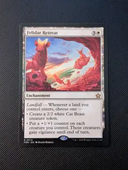 Felidar Retreat Foundations Regular MTG NM - Image 1