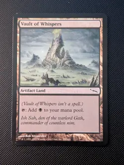 Vault of Whispers Mirrodin Regular MTG NM - Image 1