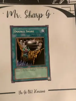 DOUBLE SNARE - LOD-015ENGLISH Yu-Gi-Oh! CARD COMMON KONAMI GAME TCG ORIGINAL - Image 2