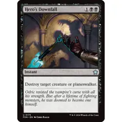 MTG Hero's Downfall Foundations Uncommon Instant NM - Image 2