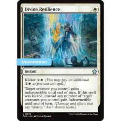 MTG Divine Resilience Foundations Uncommon Instant NM - Image 1